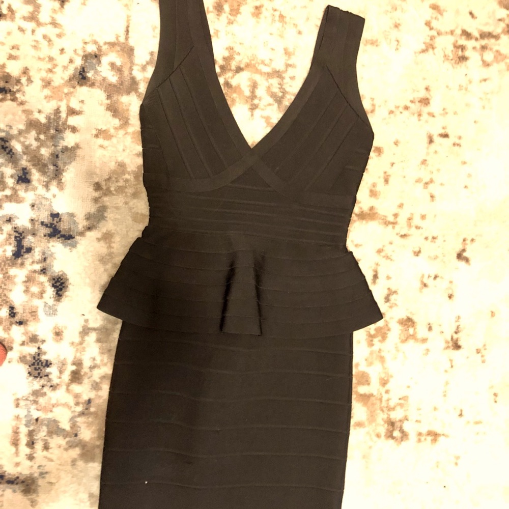 Herve Ledger Bandage Dress